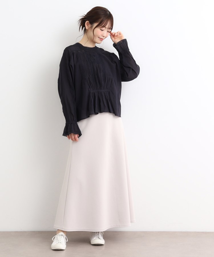 ローラアシュレイ(LAURA ASHLEY)の【前後2WAY／羽織に使える】 リバーレースブラウス12