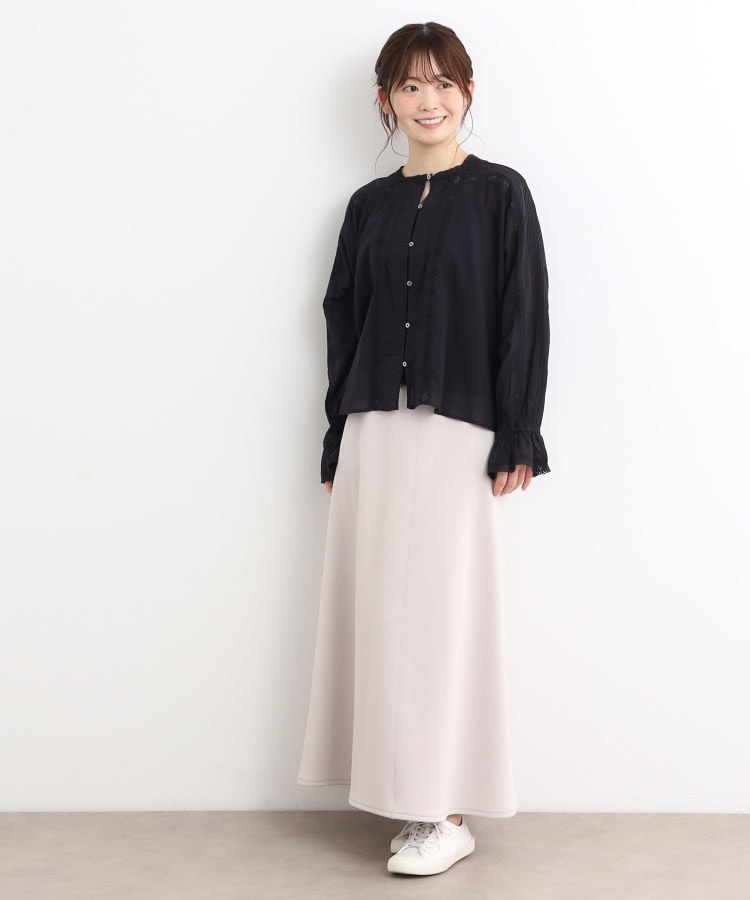 ローラアシュレイ(LAURA ASHLEY)の【前後2WAY／羽織に使える】 リバーレースブラウス13