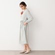 ローラアシュレイ(LAURA ASHLEY)の【ウエストリボン付き】ナンテール柄 シフォンワンピース3