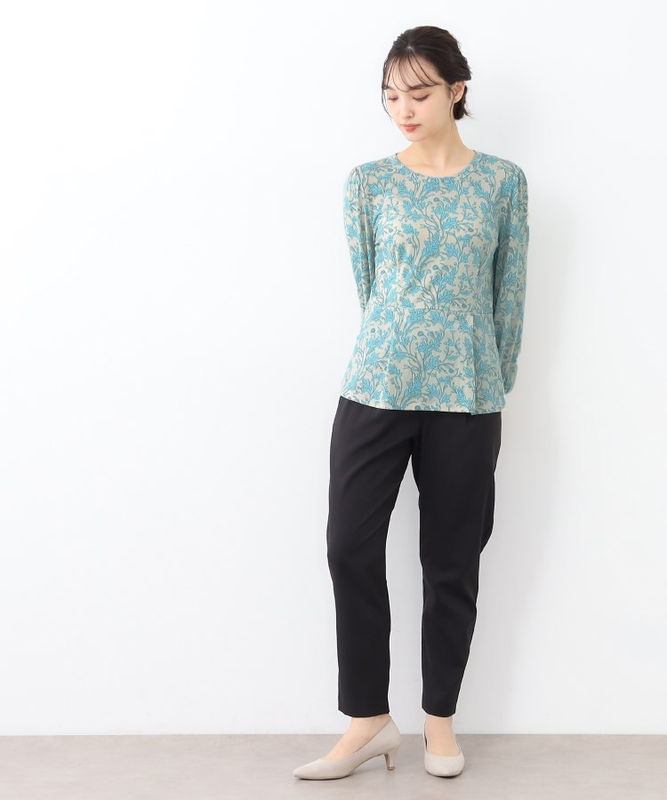 ローラアシュレイ(LAURA ASHLEY)の【ジャージ素材／洗える／同柄アイテムあり】ナンテール柄 プルオーバー7