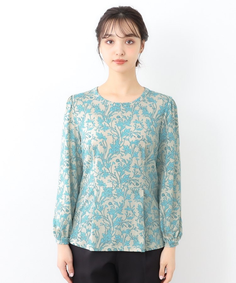 ローラアシュレイ(LAURA ASHLEY)の【ジャージ素材／洗える／同柄アイテムあり】ナンテール柄 プルオーバー9