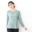 ローラアシュレイ(LAURA ASHLEY)の【ジャージ素材／洗える／同柄アイテムあり】ナンテール柄 プルオーバー ベージュ(152)