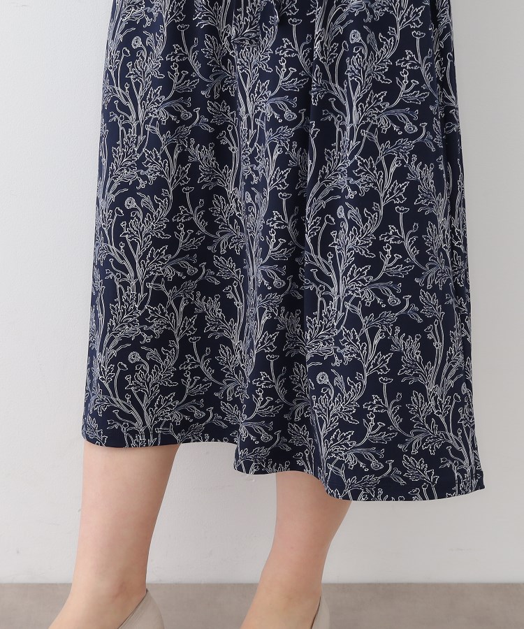 ローラアシュレイ(LAURA ASHLEY)の【ジャージ素材／洗える／同柄アイテムあり】ナンテール柄 ワンピース15