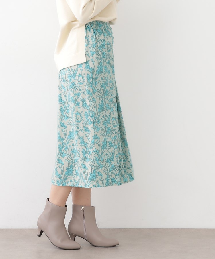 ローラアシュレイ(LAURA ASHLEY)の【ジャージ素材／洗える／同柄アイテムあり】ナンテール柄 スカート2