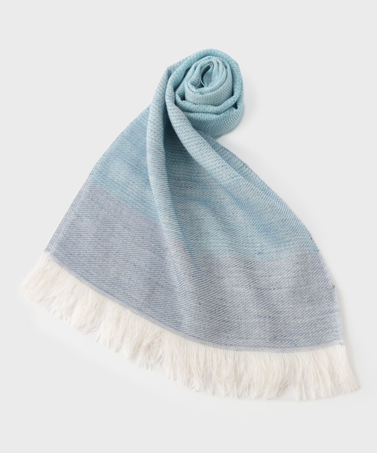 ローラアシュレイ(LAURA ASHLEY)のリネン混 ストール1