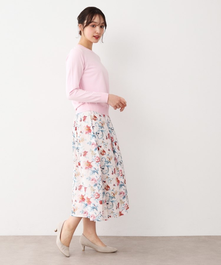 ローラアシュレイ(LAURA ASHLEY)の【同素材アイテムあり】ソフトタッチ 無地カラーニット7