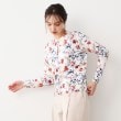 ローラアシュレイ(LAURA ASHLEY)の【全面プリント／同柄アイテムあり】ローザリンド柄 ニットカーディガン1