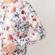 ローラアシュレイ(LAURA ASHLEY)の【全面プリント／同柄アイテムあり】ローザリンド柄 ニットカーディガン9