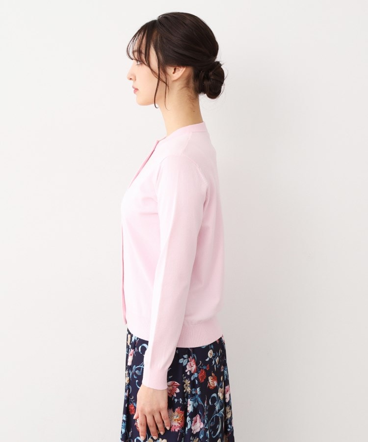 ローラアシュレイ(LAURA ASHLEY)の【同素材アイテムあり】ソフトタッチ 無地カラーニットカーディガン10