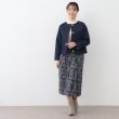 ローラアシュレイ(LAURA ASHLEY)の【洗える/コットン100%/ポケット付き】ノーカラーデニムジャケット2