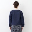 ローラアシュレイ(LAURA ASHLEY)の【洗える/コットン100%/ポケット付き】ノーカラーデニムジャケット7