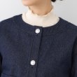 ローラアシュレイ(LAURA ASHLEY)の【洗える/コットン100%/ポケット付き】ノーカラーデニムジャケット8