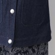 ローラアシュレイ(LAURA ASHLEY)の【洗える/コットン100%/ポケット付き】ノーカラーデニムジャケット10