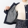ローラアシュレイ(LAURA ASHLEY)の【洗える/コットン100%/ポケット付き】ノーカラーデニムジャケット13