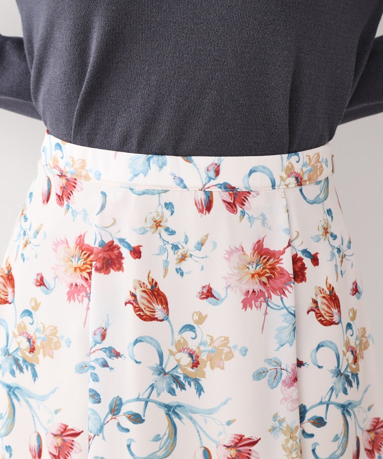 ローラアシュレイ(LAURA ASHLEY)の【洗える／同柄アイテムあり】ローザリンド柄シフォンスカート12