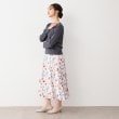 ローラアシュレイ(LAURA ASHLEY)の【洗える／同柄アイテムあり】ローザリンド柄シフォンスカート7