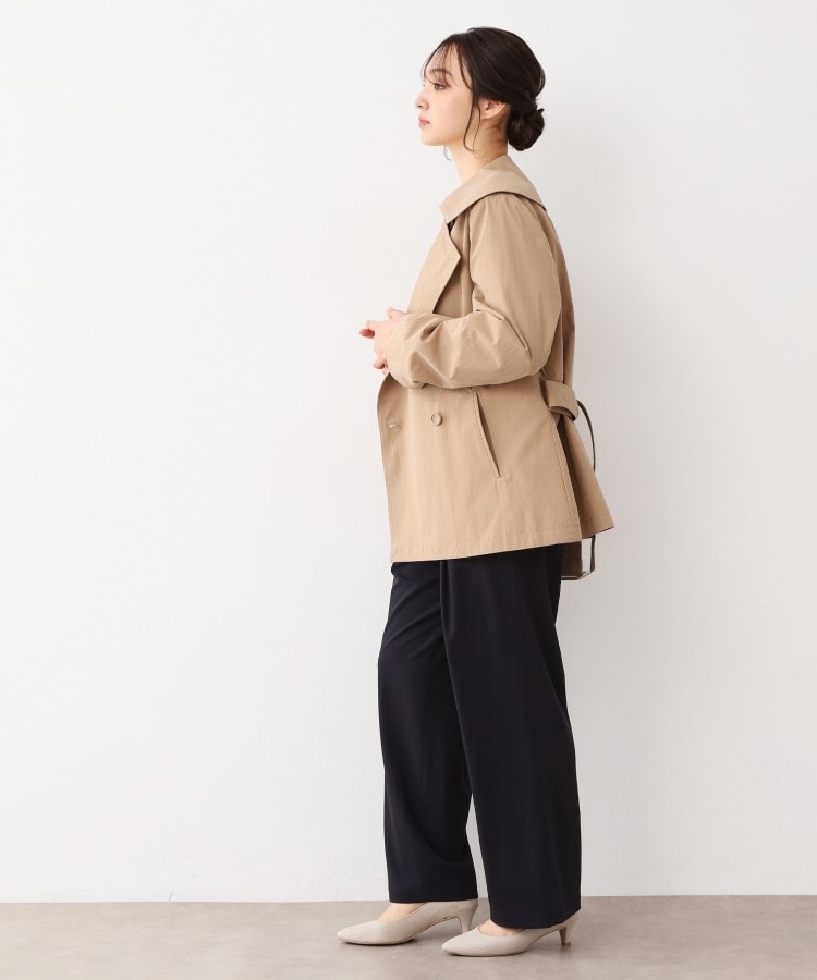 ローラアシュレイ(LAURA ASHLEY)の【襟取外し可／洗える／裏地ローザリンド柄】 ビッグカラーコート10