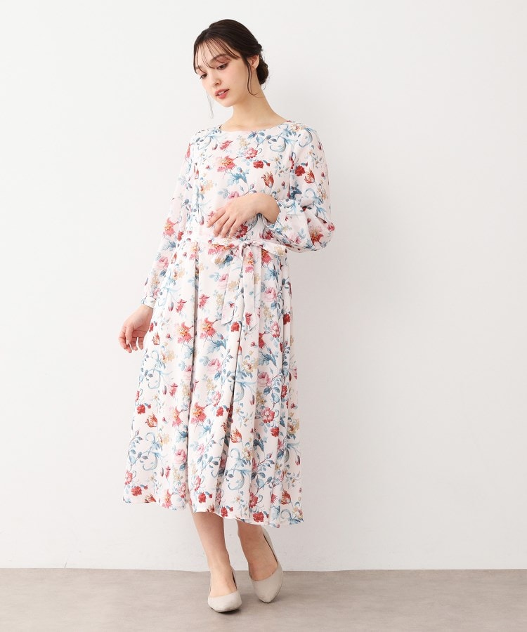 ローラアシュレイ(LAURA ASHLEY)の【洗える／同柄アイテムあり】ローザリンド柄 シフォンワンピース2
