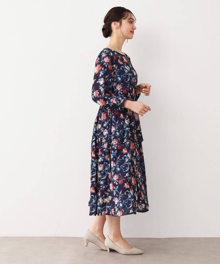 ローラアシュレイ(LAURA ASHLEY)の【洗える／同柄アイテムあり】ローザリンド柄 シフォンワンピース7