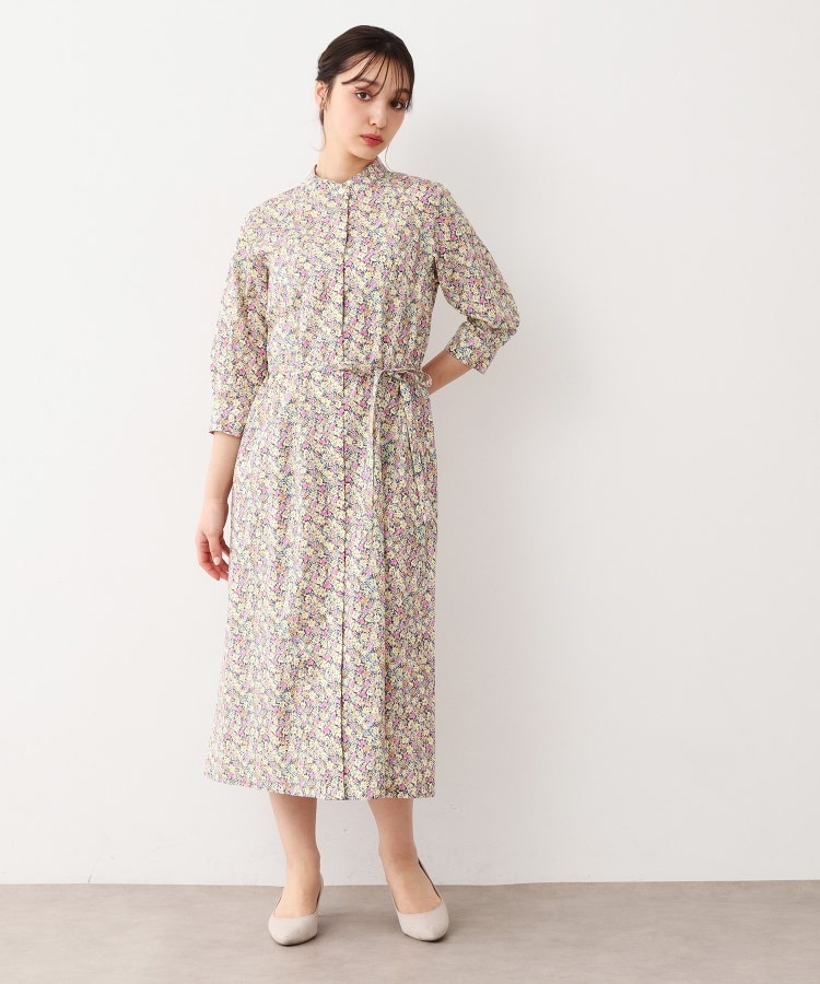 ローラアシュレイ(LAURA ASHLEY)の【洗える／コットン100％／同柄アイテムあり】アマイア ディッツィー柄 ワンピース2