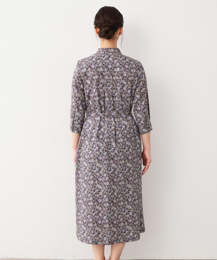 ローラアシュレイ(LAURA ASHLEY)の【洗える／コットン100％／同柄アイテムあり】アマイア ディッツィー柄 ワンピース11
