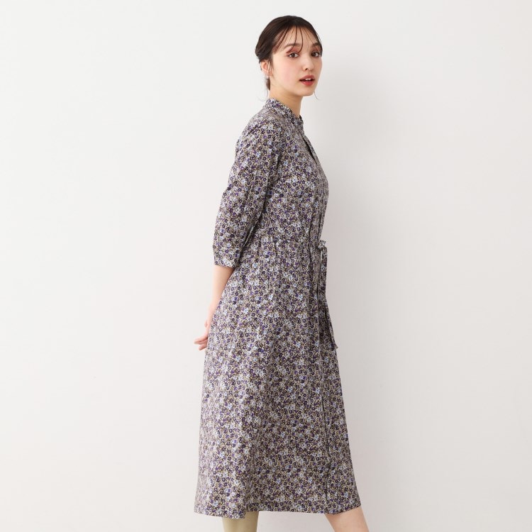 ローラアシュレイ(LAURA ASHLEY)の【洗える／コットン100％／同柄アイテムあり】アマイア ディッツィー柄 ワンピース マキシ・ロングワンピース