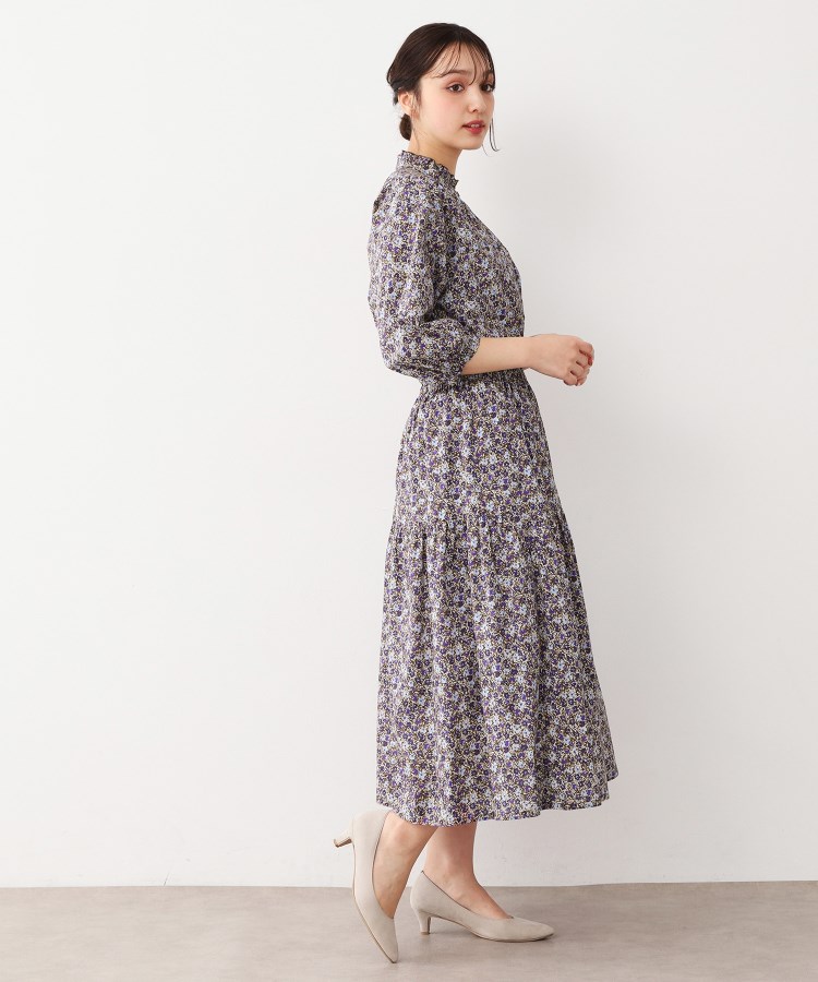 ローラアシュレイ(LAURA ASHLEY)の【洗える／コットン100％／同柄アイテムあり】アマイア ディッツィー柄 ブラウス3