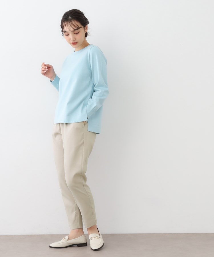 ローラアシュレイ(LAURA ASHLEY)の【ウエストゴム／好評につきカラー追加！】クロップドパンツ6