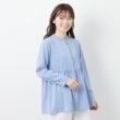 ローラアシュレイ(LAURA ASHLEY)の【羽織りに使える／パール調ボタン 】ペプラムブラウス5
