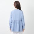 ローラアシュレイ(LAURA ASHLEY)の【羽織りに使える／パール調ボタン 】ペプラムブラウス15