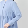 ローラアシュレイ(LAURA ASHLEY)の【羽織りに使える／パール調ボタン 】ペプラムブラウス17