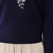 ローラアシュレイ(LAURA ASHLEY)の【ハイゲージ】大判刺繍ニット19