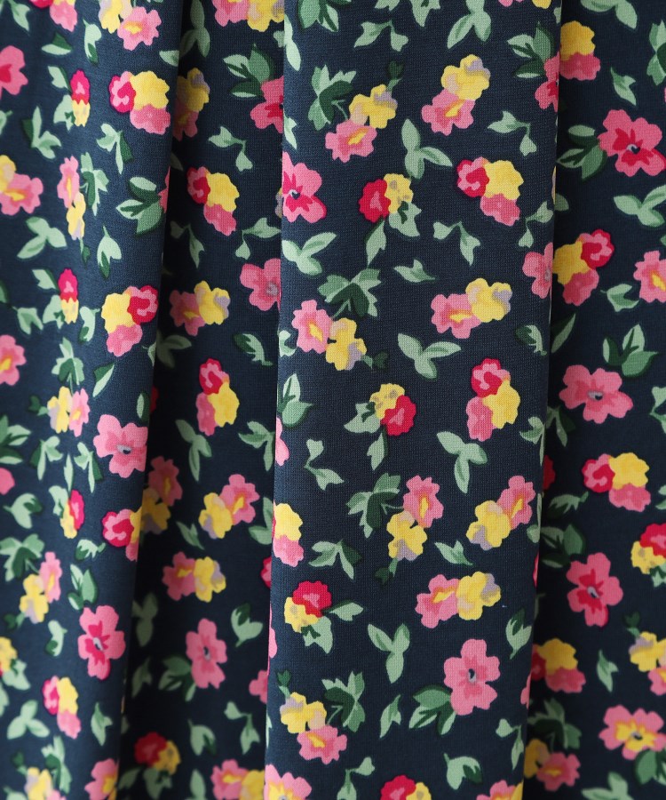 ローラアシュレイ(LAURA ASHLEY)の【ジャージ素材／洗える／同柄アイテムあり】ポリアンサス柄スカート8