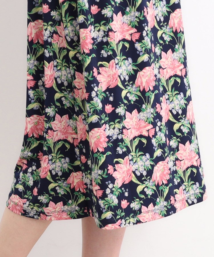 ローラアシュレイ(LAURA ASHLEY)の【洗える／ジャージ素材／同柄アイテムあり】シャーボーン柄スカート13