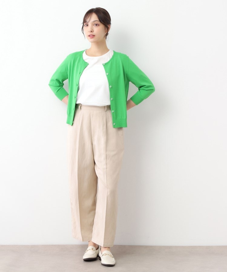 ローラアシュレイ(LAURA ASHLEY)の【接触冷感/UVカット/装飾クリアボタン】 ベーシックカーディガン15