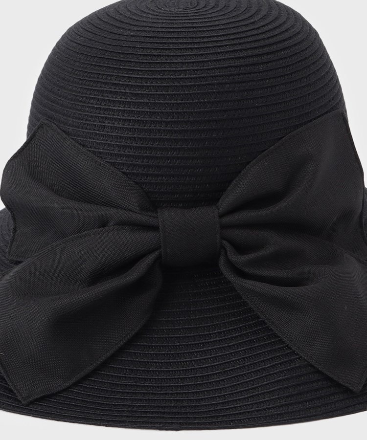 ローラアシュレイ(LAURA ASHLEY)の【お手入れ簡単／洗える】バックリボン キャプリーヌハット7