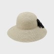 ローラアシュレイ(LAURA ASHLEY)の【お手入れ簡単／洗える】バックリボン キャプリーヌハット1