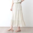 ローラアシュレイ(LAURA ASHLEY)の【ウエストゴム／SETUP可／100％／インド綿】 フリルスカート5