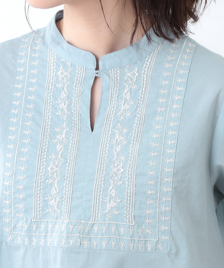 ローラアシュレイ(LAURA ASHLEY)の【SETUP可／コットン100％／インド綿／刺繍入り】デザインブラウス16