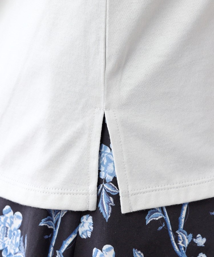 ローラアシュレイ(LAURA ASHLEY)の【洗える／コットン100％/日本製／袖レース】デザインTシャツ18