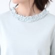 ローラアシュレイ(LAURA ASHLEY)の【前後2WAY／コットン100％/日本製】フリルネック Tシャツ23