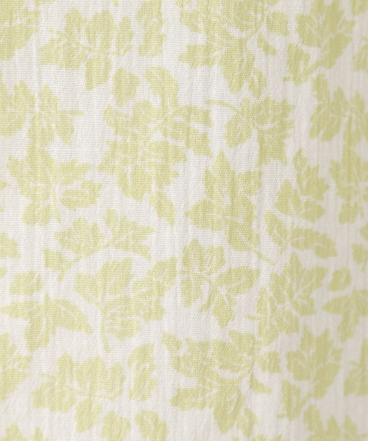 ローラアシュレイ(LAURA ASHLEY)の【コットン100％／洗える／同柄アイテムあり】ハーゲート リーブス柄 ボウタイワンピース4