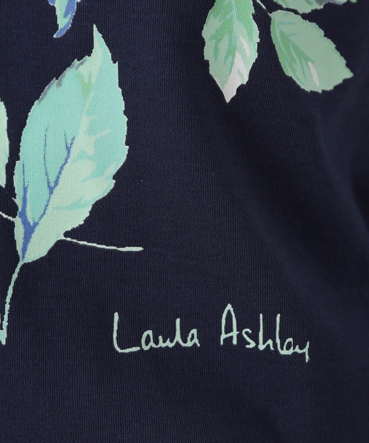 ローラアシュレイ(LAURA ASHLEY)の【コットン100％／洗える】ハイドランジア柄Tシャツ12