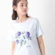 ローラアシュレイ(LAURA ASHLEY)の【コットン100％／洗える】ハイドランジア柄Tシャツ5