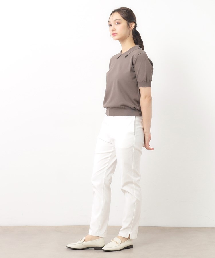 ローラアシュレイ(LAURA ASHLEY)の【UVカット／洗える】衿付きサマーニット7
