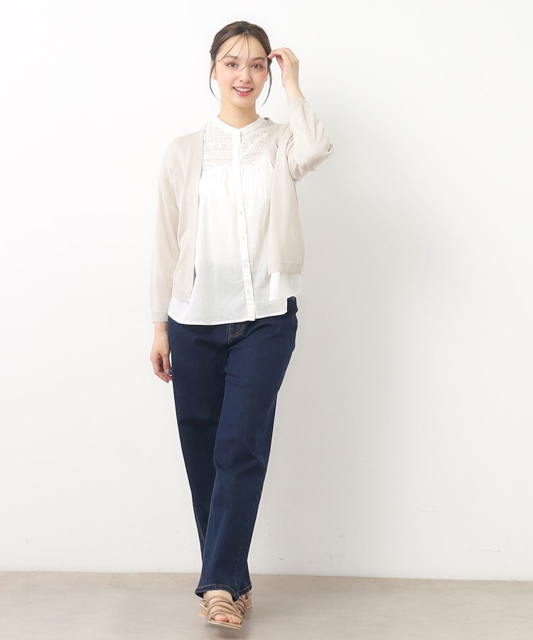 ローラアシュレイ(LAURA ASHLEY)の【UVカット／洗える】トッパーカーディガン2