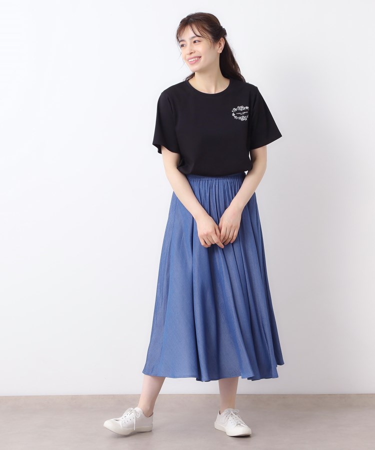 ローラアシュレイ(LAURA ASHLEY)の【日本製】フローラルクラウン ロゴTシャツ7