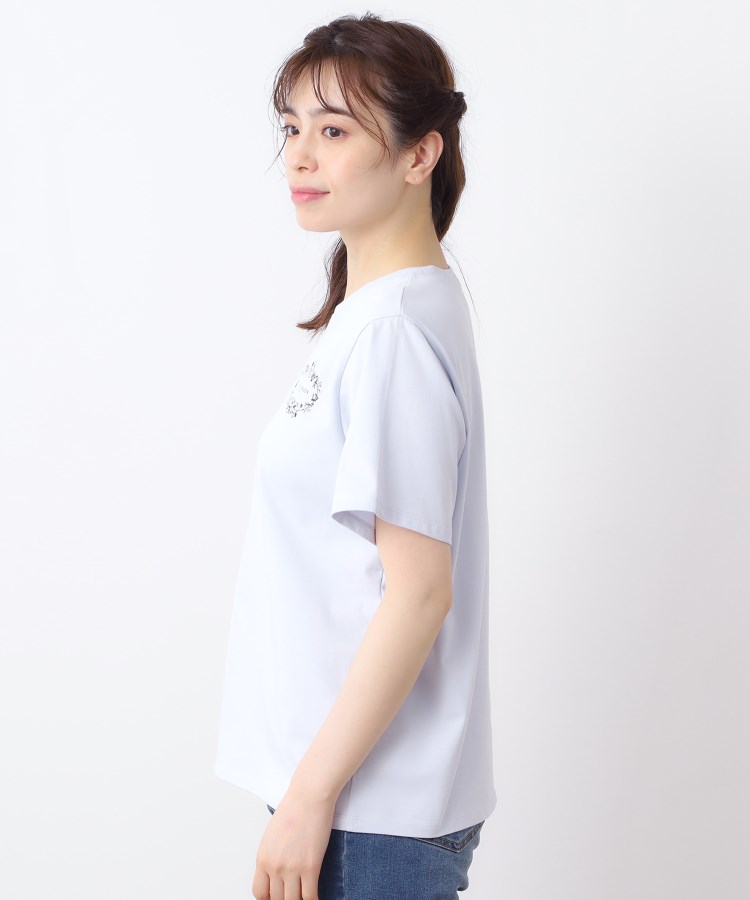 ローラアシュレイ(LAURA ASHLEY)の【日本製】フローラルクラウン ロゴTシャツ14