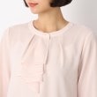 ローラアシュレイ(LAURA ASHLEY)の【セレモニー対応/洗える】ラッフルタイブラウス4