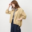 ローラアシュレイ(LAURA ASHLEY)の【同柄アイテムあり】ミルソープ柄使い マウンテンパーカ タバコブラウン(054)